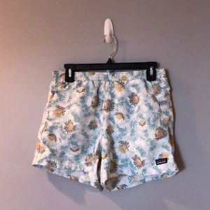 Patterned Patagonia baggies shorts